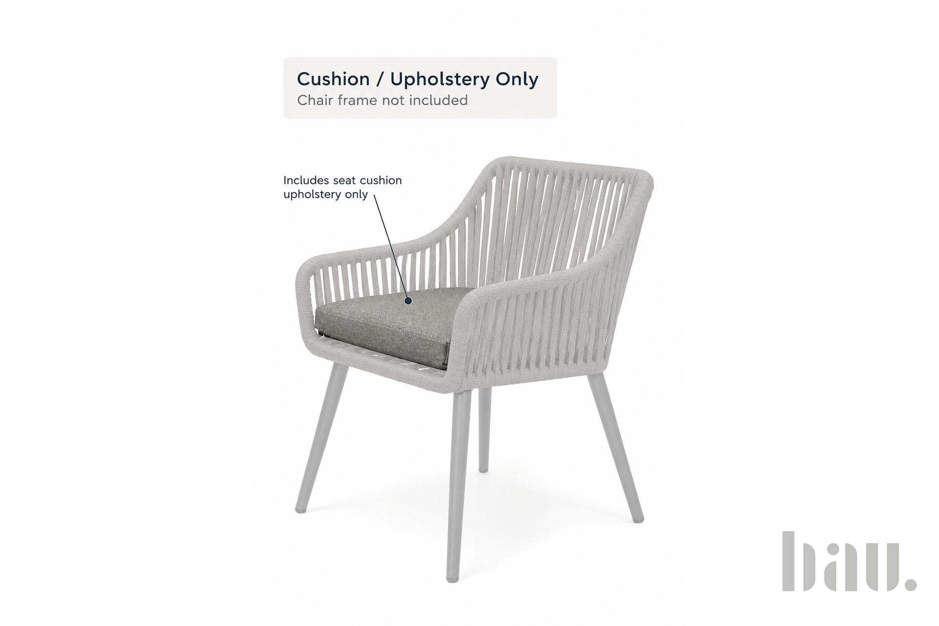 Rope Armchair Cushions